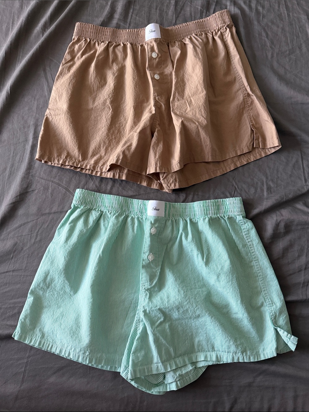 TNA poplin shorts